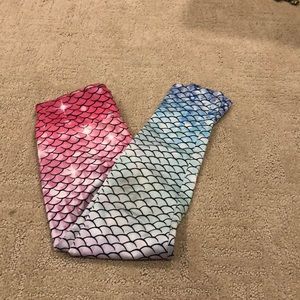 Mermaid scales leggings